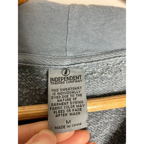 Andrew McMahon The Three Pianos Tour Men's Medium Blue Sweatshirt Hoodie - Picture 7 of 11